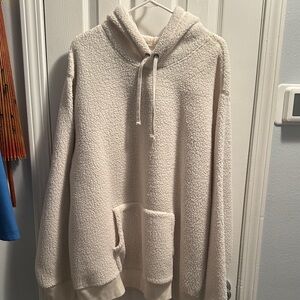 GAP Cream Sherpa Pullover